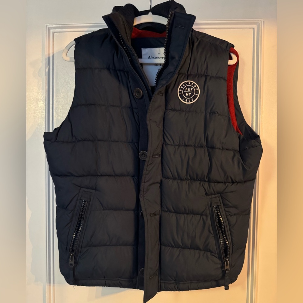 Abercrombie & Fitch Puffer Vest Size Small